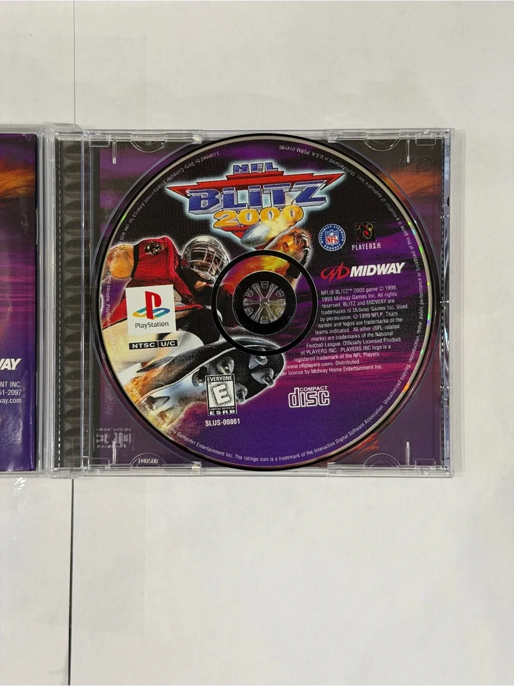 NFL Blitz 2000 PS1 Complete Black Label Tested